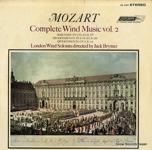 BRYMER, JACK mozart; complete wind music vol.2 CS6347