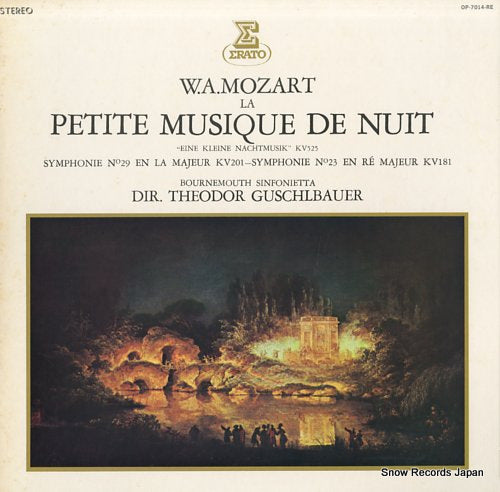 GUSCHLBAUER, THEODOR mozart; petite musique de nuit OP-7014-RE
