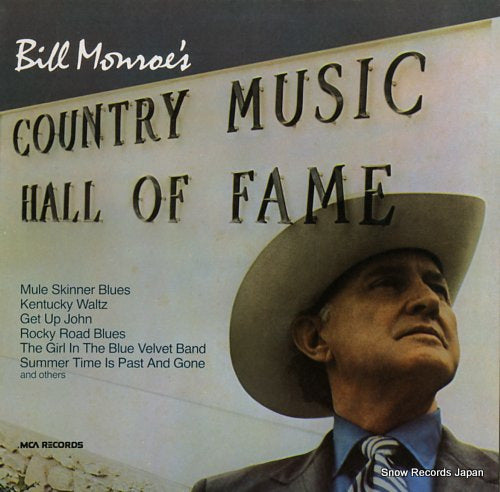 MONROE, BILL bill monroe's country music hall of fame MCA-140