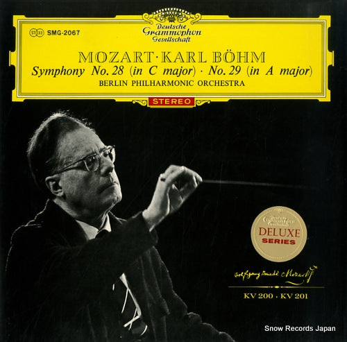 BOHM, KARL mozart; symphony no.28 & no.29 SMG-2067