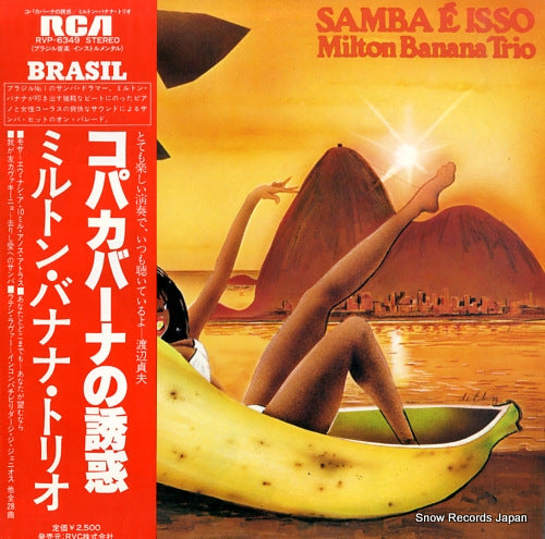 MILTON BANANA TRIO samba e' isso RVP-6349