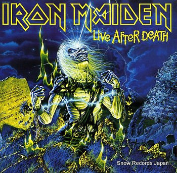 IRON MAIDEN live after death SABB-12441
