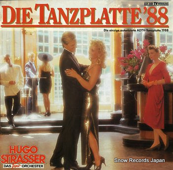 STRASSER, HUGO, UND SEIN TANZORCHESTER die tanzplatte 1988 1472851