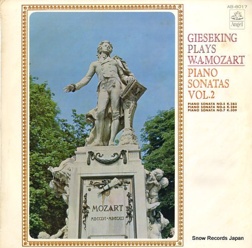GIESEKING, WALTER mozart; piano sonatas vol.2 AB-8017