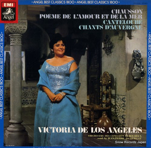 DE LOS ANGELES, VICTORIA shausson; poeme de l'amour et de la mer EAC-55102