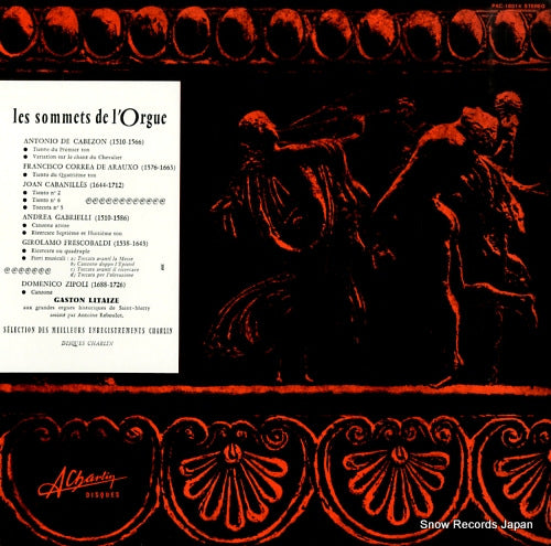 LITAIZE, GASTON les sommets de l'orgue 2 PAC-18014