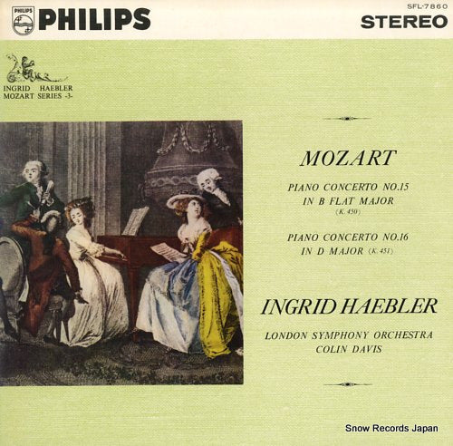 HAEBLER, INGRID mozart; piano concerto no.15 & 16 SFL-7860
