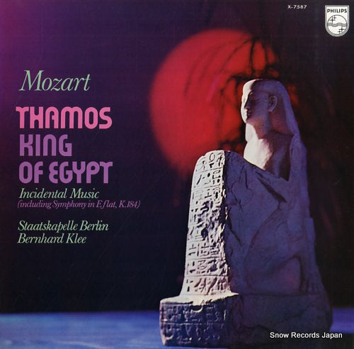 KLEE, BERNHARD mozart; thamos king of egypt X-7587