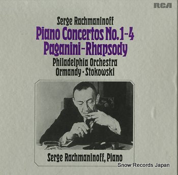 RACHMANINOFF, SERGE rachmaninoff; piano concertos no.1-4  MB25091-R/1-3