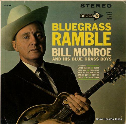 MONROE, BILL bluegrass ramble DL74266