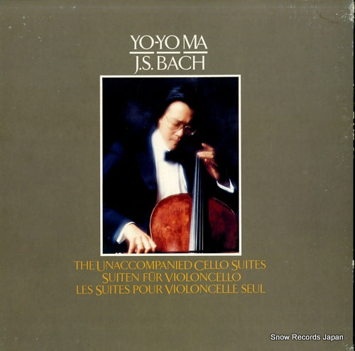 MA, YO-YO bach; the unaccompanied cello suites 75AC1693-5