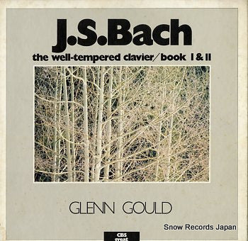 GOULD, GLENN bach; the well-tempered clavier/book i & ii 60AC1776-9
