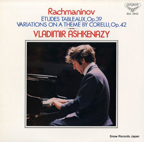 ASHKENAZY, VLADIMIR rachmaninov; etudes tableaux, op.39 SLC2442