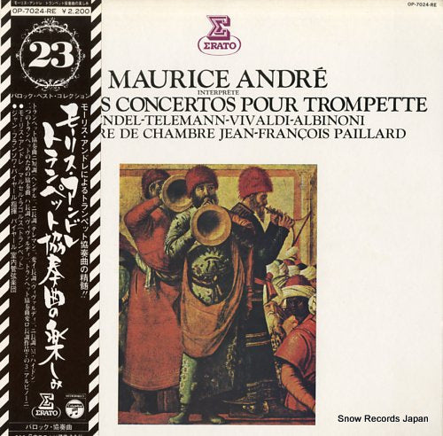 ANDRE, MAURICE celebres concertos pour trompette OP-7024-RE