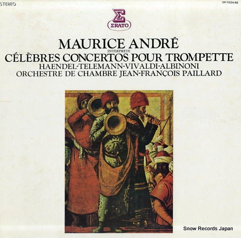ANDRE, MAURICE celebres concertos pour trompette OP-7024-RE