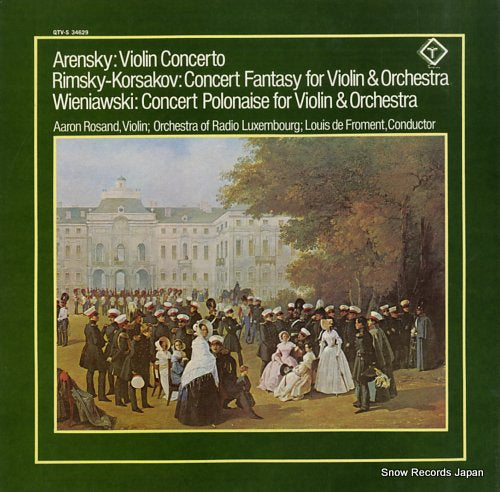 ROSAND, AARON arensky; violin concerto QTV-S34629