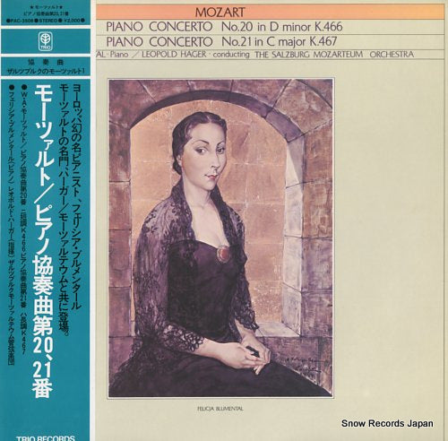 BLUMENTAL, FELICJA mozart; piano concerto no.20 & no.21 PAC-3506