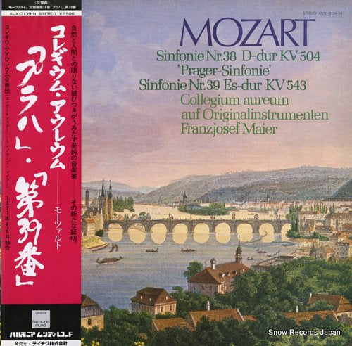 COLLEGIUM AUREUM mozart; sinfonie nr.38 d-dur kv 504 "prague-sinfonie" KUX-3139-H