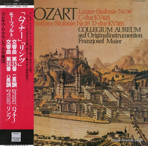 COLLEGIUM AUREUM mozart; linzer-sinfonie nr.36 c-dur kv 425 KUX-3209-H