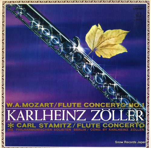 ZOLLER, KARLHEINZ mozart; flute concerto no.1 AA.8238