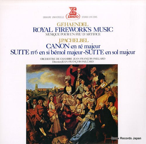 PAILLARD, JEAN-FRANCOIS haendel; royal firework's music ERX2045