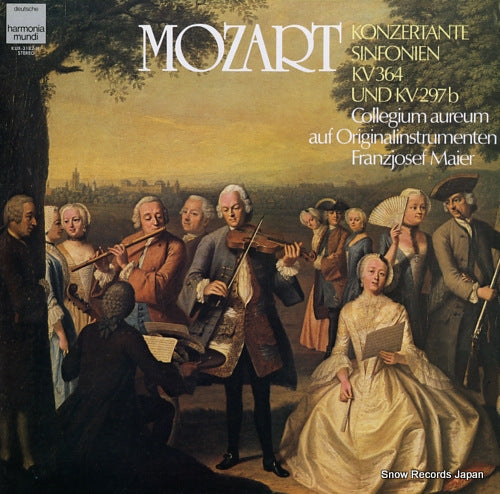 COLLEGIUM AUREUM mozart; konzertante sinfonien kv364 und kv297b KUX-3182-H