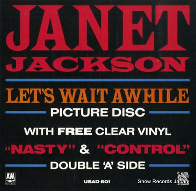 JACKSON, JANET let's wait awhile(remix) USAP601