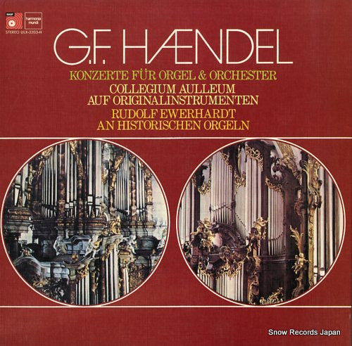 EWERHARDT, RUDOLF haendel; konzerte fur orgel & orchester ULX-3203-H