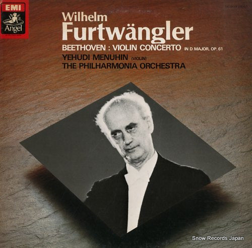 FURTWANGLER, WILHELM beethoven; violin concerto in d major, op.61 EAC-50069