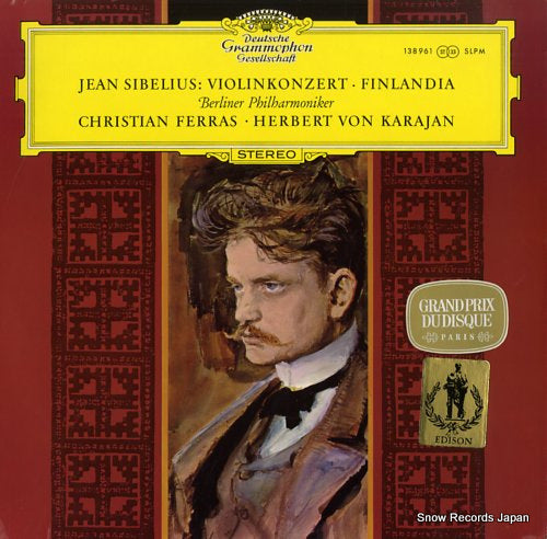 FERRAS, CHRISTIAN sibelius; violin concerto 138961