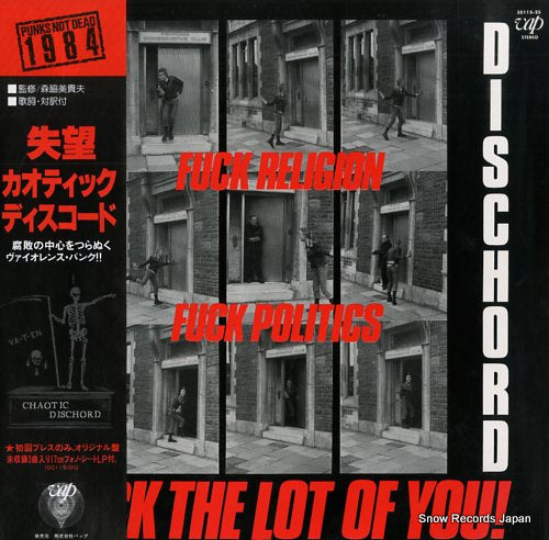 CHAOTIC DISCHORD fuck religion, fuck politics, fuck the lot of you ! 35115-25