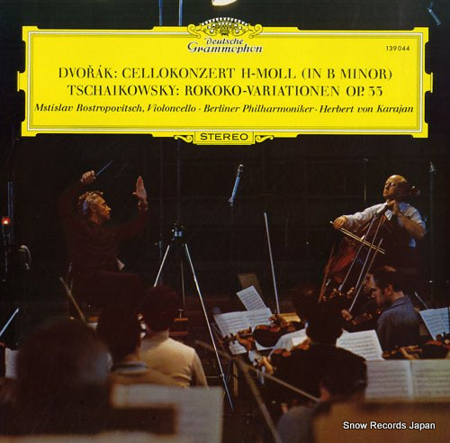 ROSTROPOVITSCH, MSTISLAV dvorak; cellokonzert h-moll (in b minor) 139044