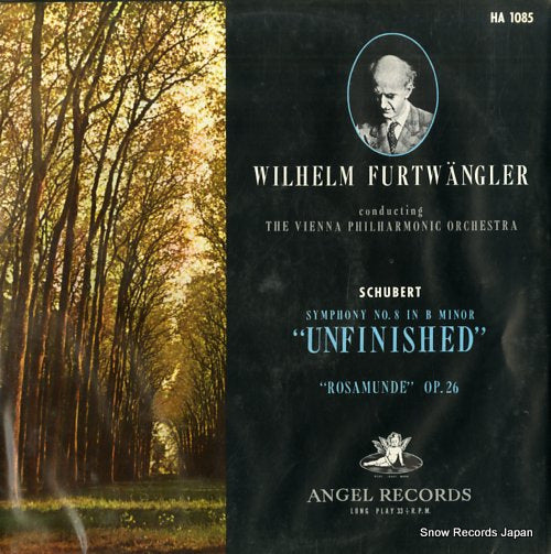 FURTWANGLER, WILHELM schubert; symphony no.8 "unfinished" HA1085