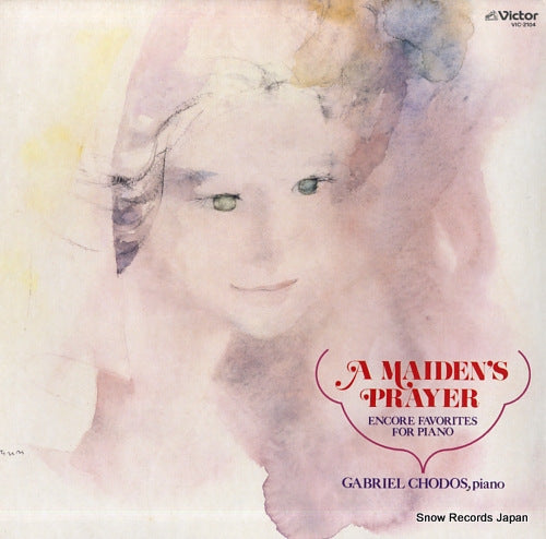 CHODOS, GABRIEL a maiden's prayer / encore favorites for piano VIC-2104