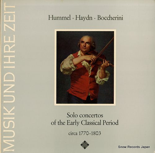 CONCERTO AMSTERDAM solo concertos of the early classical period SAWT9529-A