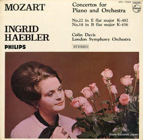 HAEBLER, INGRID mozart; concerto for piano and orchestra no.22 & 18 SFL-7993