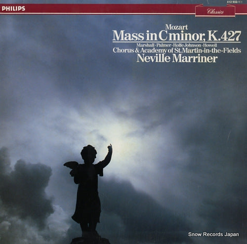 MARRINER, NEVILLE mozart; mass in c minor, k.427 412932-1