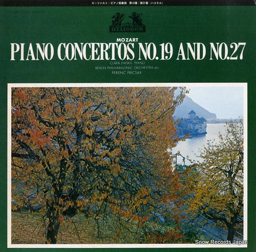 HASKIL, CLARA mozart; piano concertos no.19 & no.27 MH5035