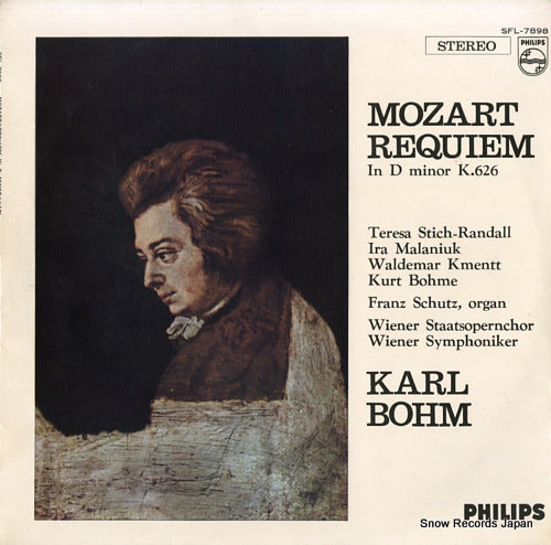 BOHM, KARL mozart; requiem in d minor k.626 SFL-7898