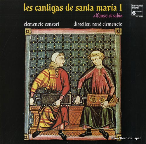 CLEMENCIC, RENE les cantigas de santa maria i VIC-9516