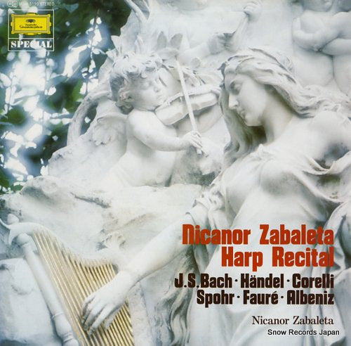 ZABALETA, NICANOR nicanor zabaleta harp recital MGW5199