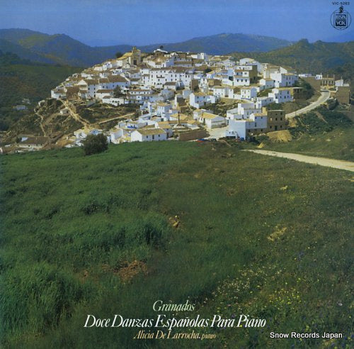 DE LARROCHA, ALICIA granados; doce danzas espanolas para piano VIC-5263