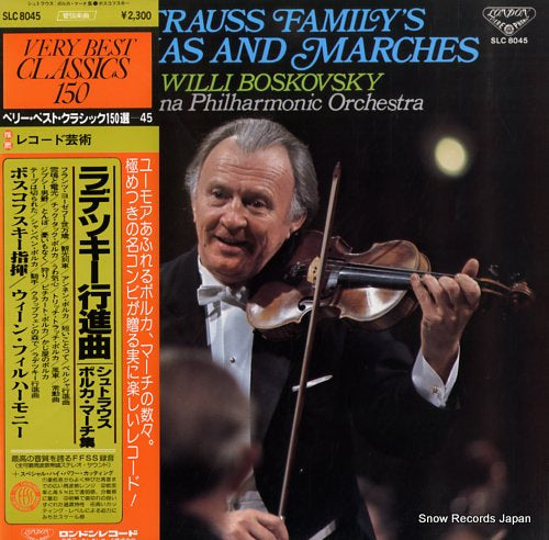 BOSKOVSKY, WILLI radetzky march the strauss family's polkas & marches SLC8045