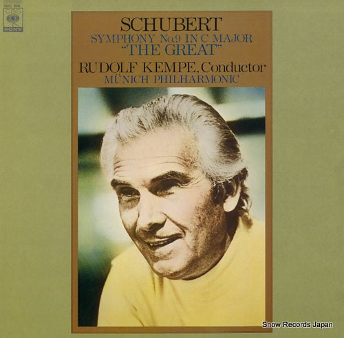 KEMPE, RUDOLF schubert; symphony no.9 "the great" 13AC956