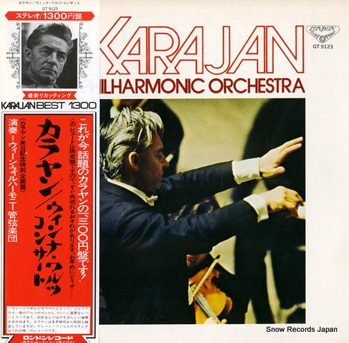 KARAJAN, HERBERT VON the vienna of johann strauss GT9123