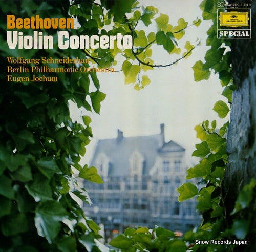 SCHNEIDERHAN, WOLFGANG beethoven; violin concerto MGW5123