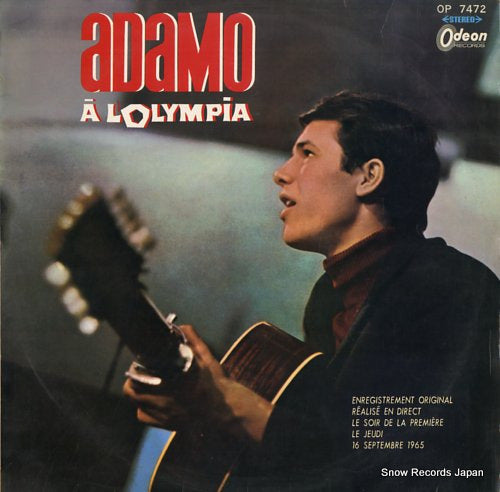 ADAMO adamo a l'olympia OP7472