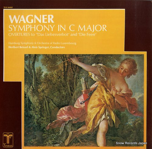BEISSEL, HERIBERT / ALOIS SPRINGER wagner; symphony in c major TV-S34497