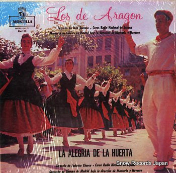 MONTORIO, DANIEL AND ENRIQUE NAVARRO los de aragon / la alegria de la huerta FM-125