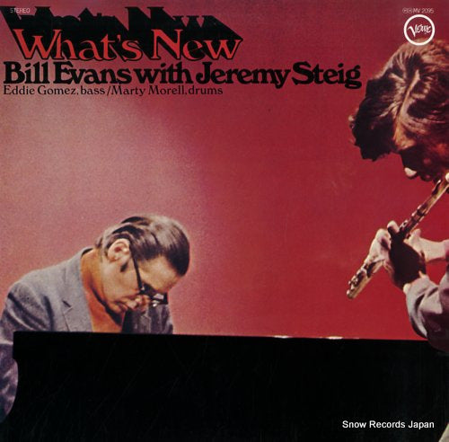 EVANS, BILL, WITH JEREMY STEIG what's new MV2095